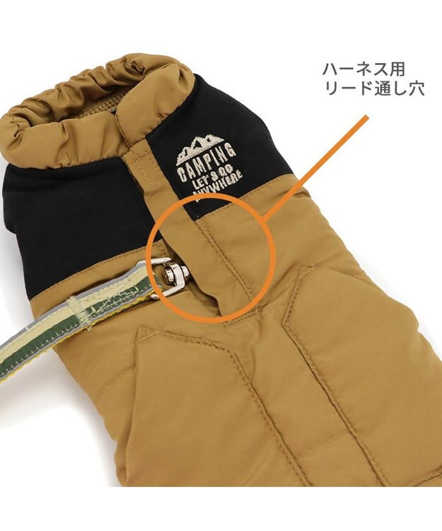 PET PARADISE ペットパラダイス 遠赤外線 エアベスト  《ブラウン》 中型犬 大型犬 ブラウン