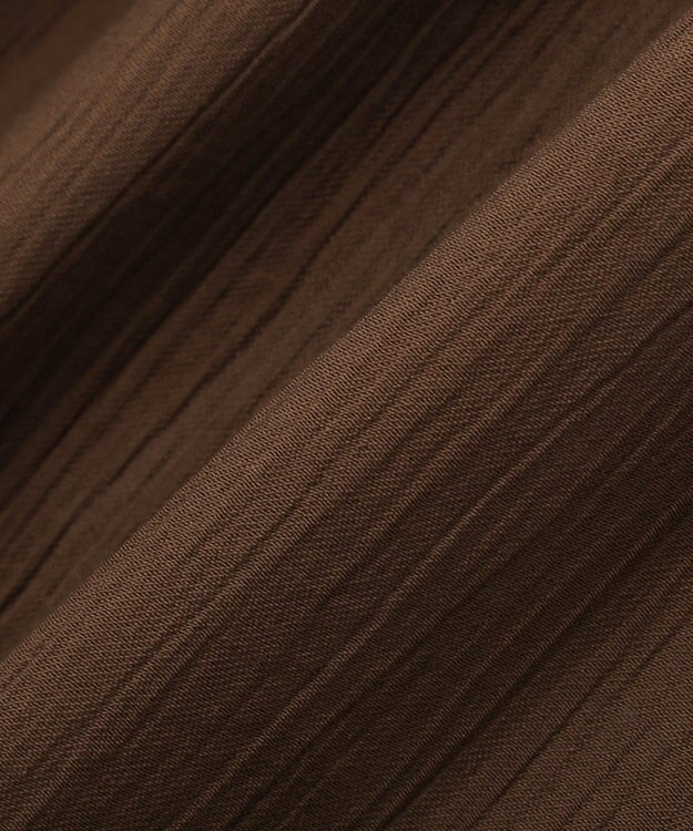 Green Parks フレンチスリーブリブドッキングシャツ Brown