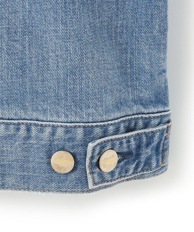 23区 L 【Oggi3月号掲載/RED CARD TOKYO×23区】ショート丈 デニム ジャケット ライトブルー系