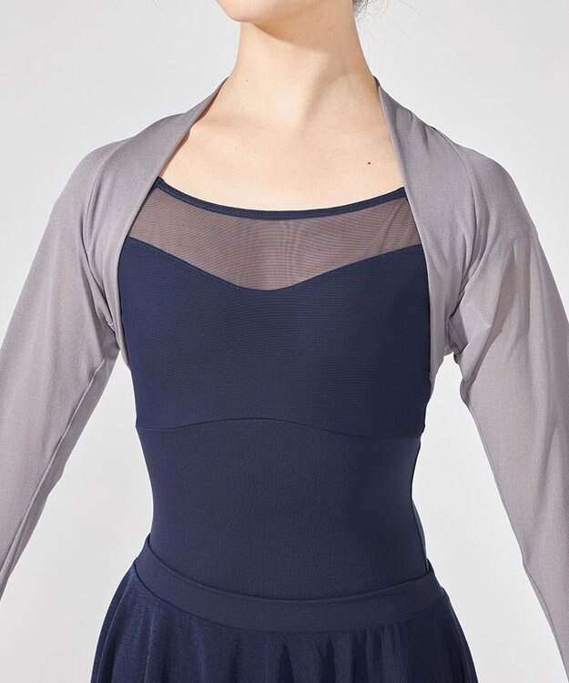 Chacott アームカバー アッシュグレー