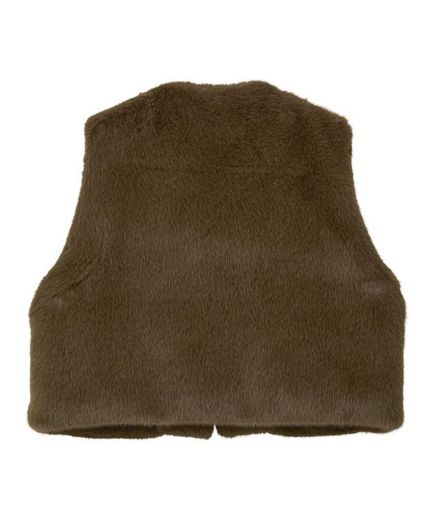 Green Parks ・ＥＬＥＮＣＡＲＥ　ＤＵＥ　フォックス調ファーベスト Brown