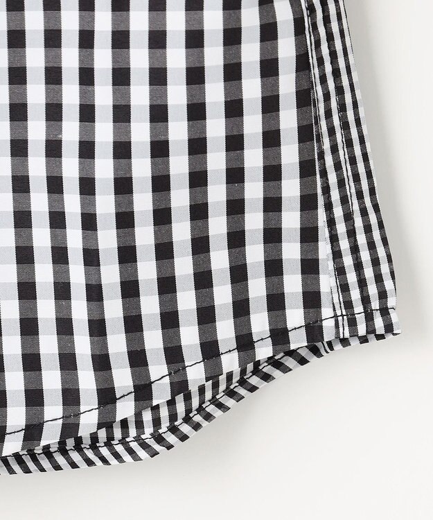 J.PRESS KIDS 【110-130cm】ギンガムチェック シャツ ブラック系3