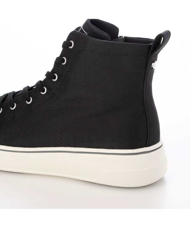 ing <ing>【レイン対応】ハイカット厚底スニーカー ブラック