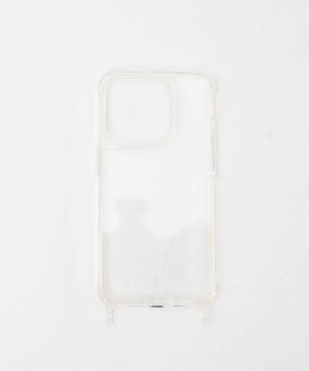 WEGO ストラップホール付きクリアiphoneケース 柄10