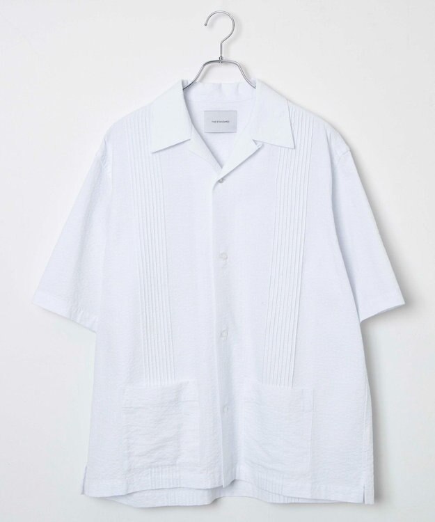 WEGO 【ユニセックス着用ITEM】キューバシャツ ホワイト