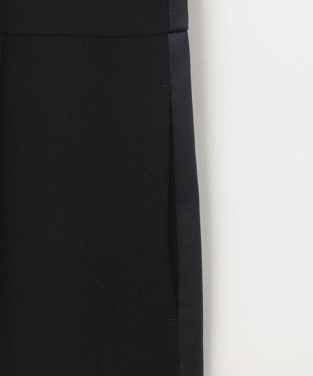 23区 【APPLAUDIR】クリアジョーゼット オールインワン ブラック系