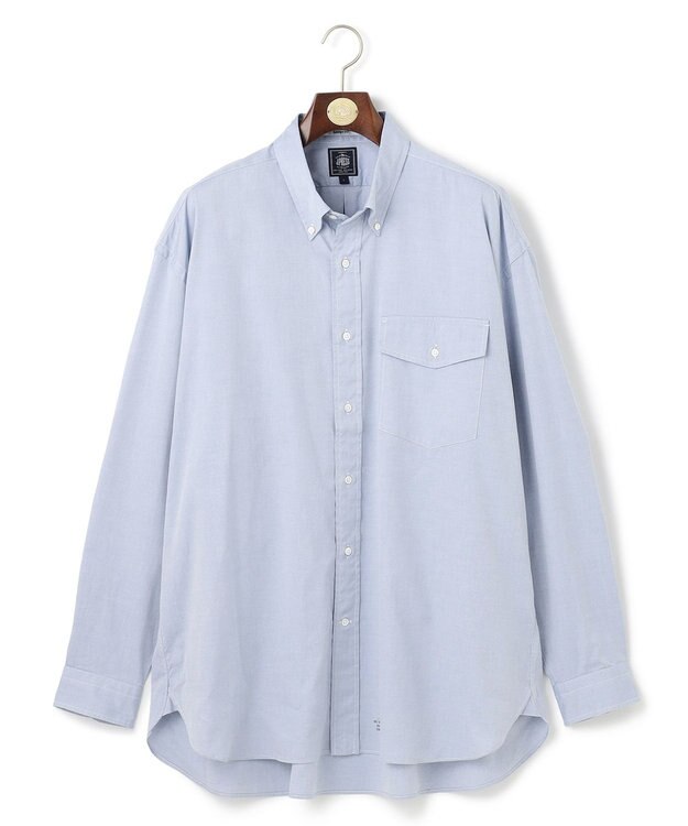J.PRESS MEN 【J.PRESS ORIGINALS】OXFORD B.D. SHIRT / BAGGY FIT ダルブルー系