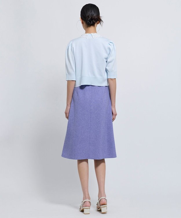 TOCCA 【chayさん着用】MOONLIT MUSE SHORTSLEEVE カーディガン スカイブルー系