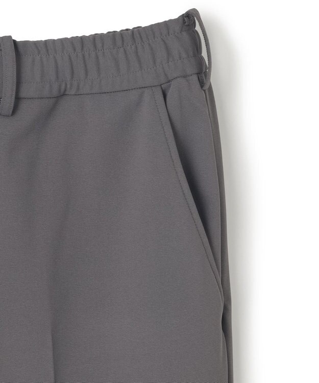 JOSEPH HOMME 新素材【ストレッチ/洗える/撥水/UVカット/接触冷感/防透性/防汚性】プルシェルポンチ  / ドロスト付テーパードパンツ PEGG CONVERTIBLE グレー系