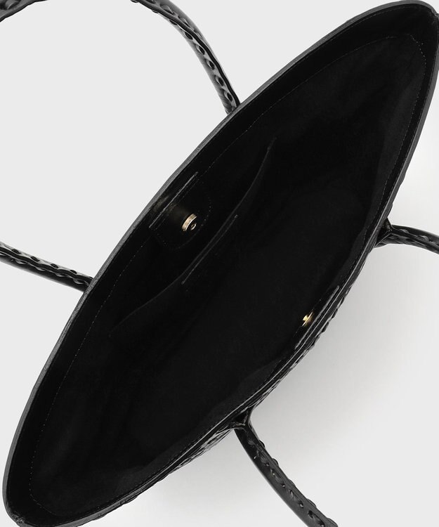 GRACE CONTINENTAL Shell Tote Bag ブラック