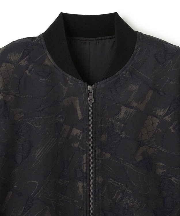 JOSEPH HOMME 【新柄】モロッカンジャガード ジップアップブルゾン ブラック系5