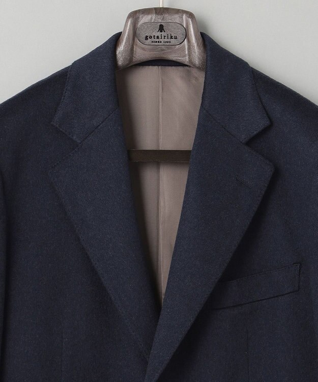 GOTAIRIKU 【COLOMBO】CASHMERE_チェスターコート ダルブルー系