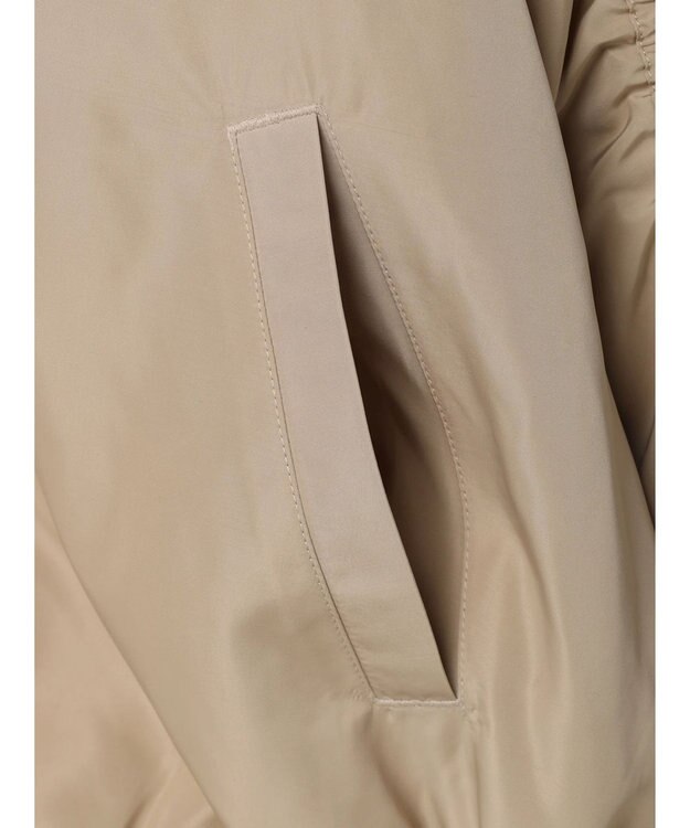 Green Parks 袖ギャザーＭＡー１ブルゾン Beige