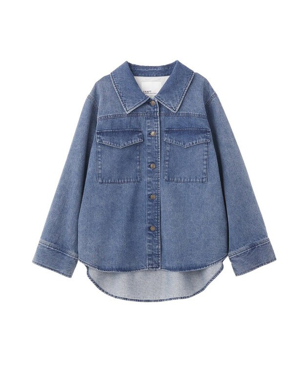 CRAFT STANDARD BOUTIQUE ワークシャツブルゾン Indigo