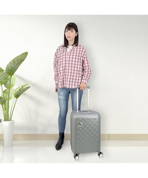 Samsonite アメリカンツーリスター スーツケース 34L パクストラ スピナー55 PAXTRA グレー