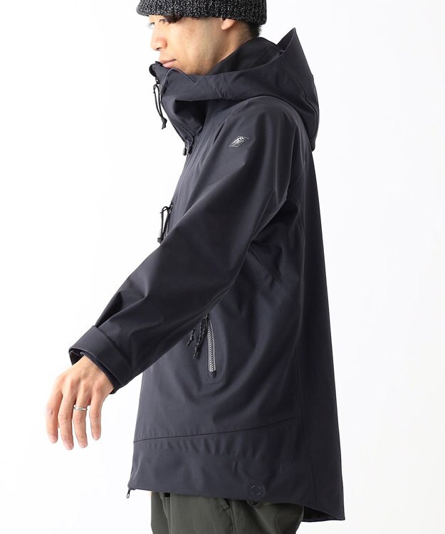 JOSEPH ABBOUD MOUNTAIN 【ストレッチ/撥水/防水素材/イタリア素材/ライナードッキング対応】マウンテンシェル パーカー ネイビー系