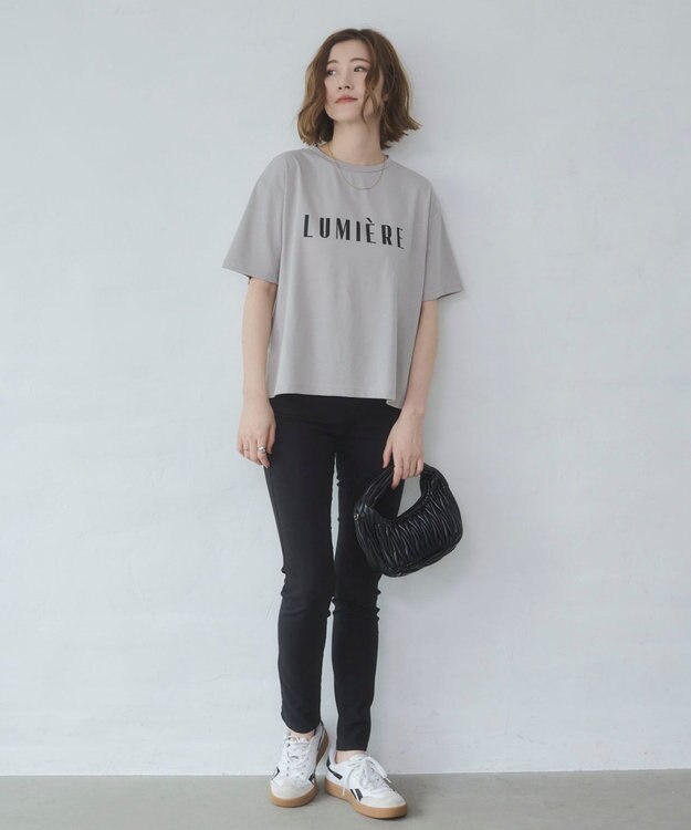 WEGO 【2026春夏新作】接触冷感プリントロゴT グレー