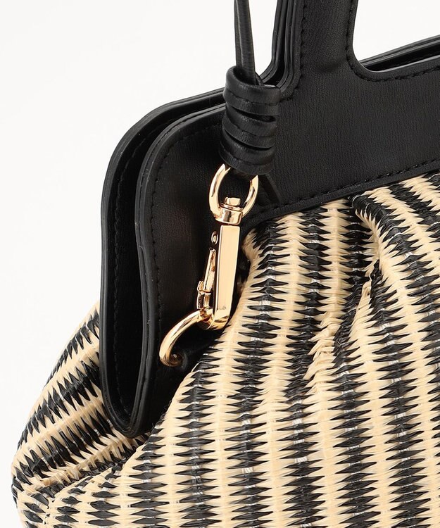 UNBILLION kakatoo フレームミニショルダーバッグ ブラック