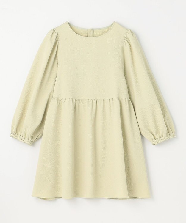 ANY L サッカーパフスリーブブラウス ライム