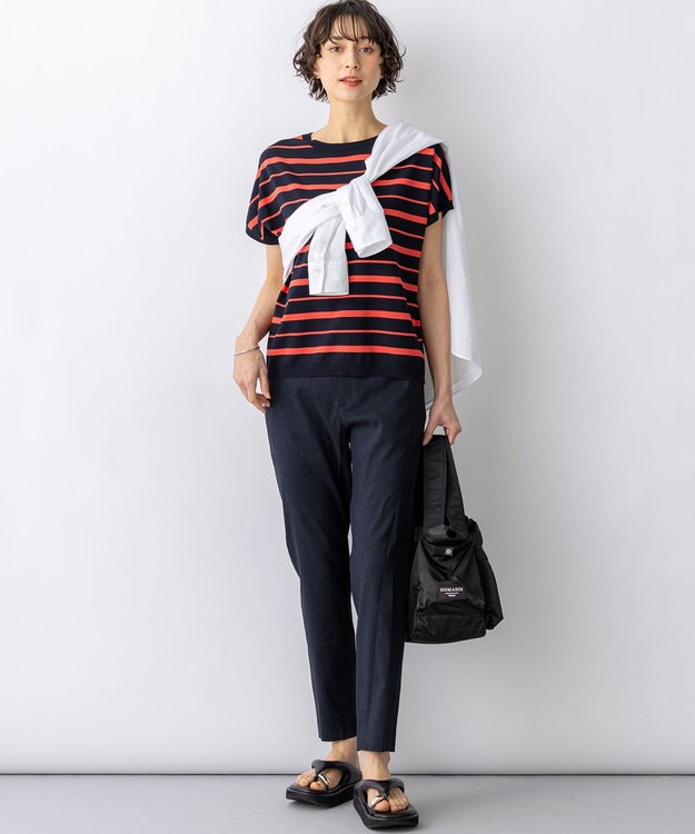 23区 NOMADIS バスクポケット ショルダーバッグ ブラック系