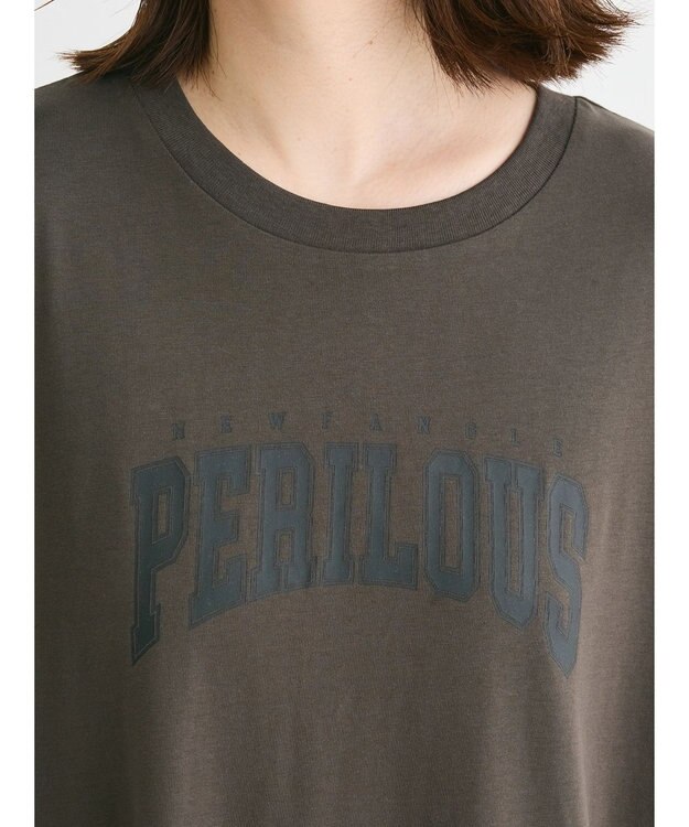 Green Parks ・ＳＵＧＡＲ　ＳＰＯＯＮ【ＣＯＯＬ】ロゴｐｔＴＥＥワンピ Charcoal Gray