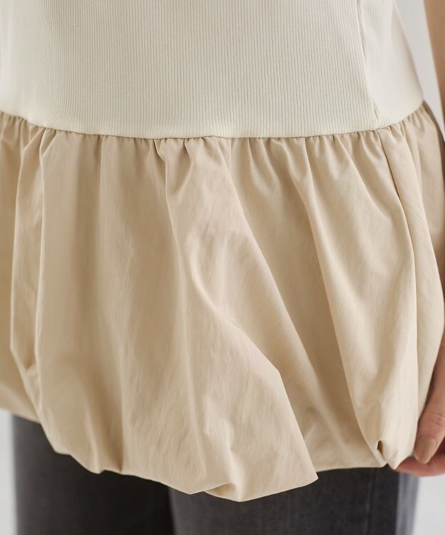 WEGO 【ANGIE VINTAGE】バルーンタンクトップ ホワイトアイボリー