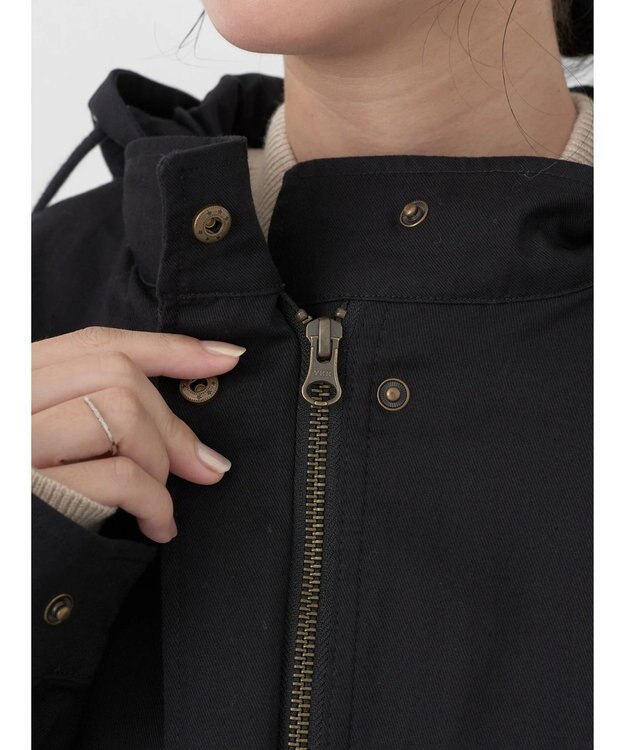 earth music&ecology マルチｗａｙモッズコート Black