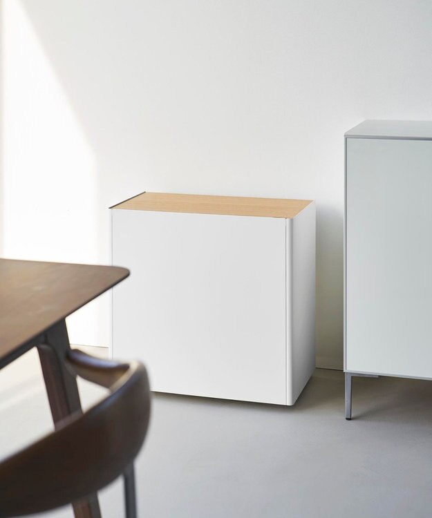 tower 隠せるテレワークワゴン タワー ホワイト ホワイト