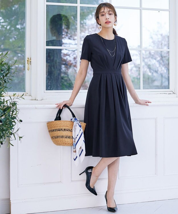 Tiaclasse 【安田美沙子さん  小倉優子さん着用・日本製】大人可愛い2連風チェーンネックレス シルバー