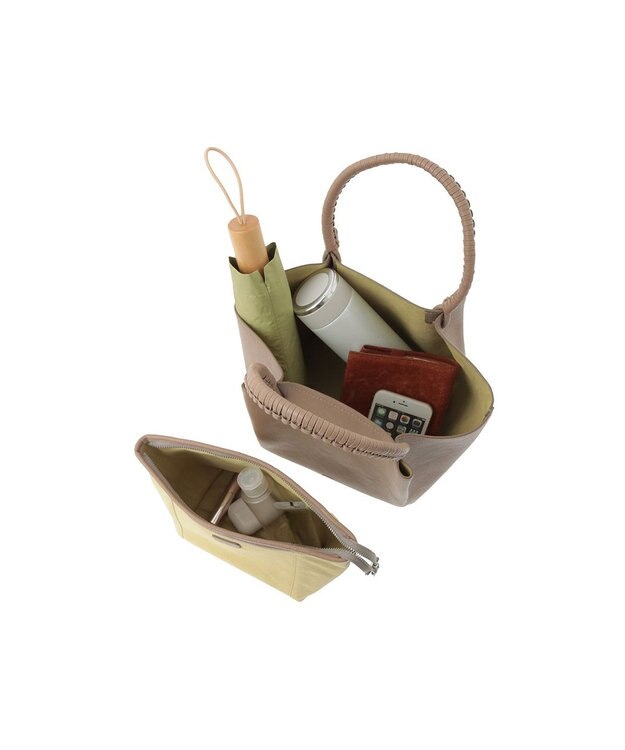 genten ヴィーテ　小 グレージュ