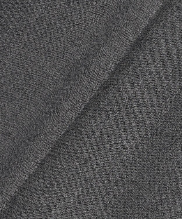 自由区 【SHIHOさん着用】ソフトウールブレンドワイド パンツ チャコールグレー