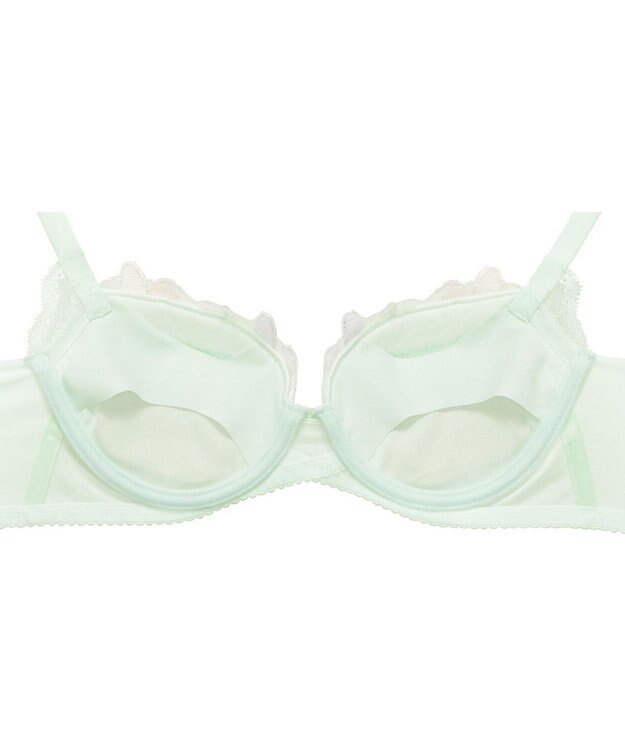 WACOAL 【重力に負けないバストケアBra】 ブラジャー バストを重力から守る まる胸キープ 脇高設計 サイドから背中のラインすっきり レディース BRB414 /ワコール メロン