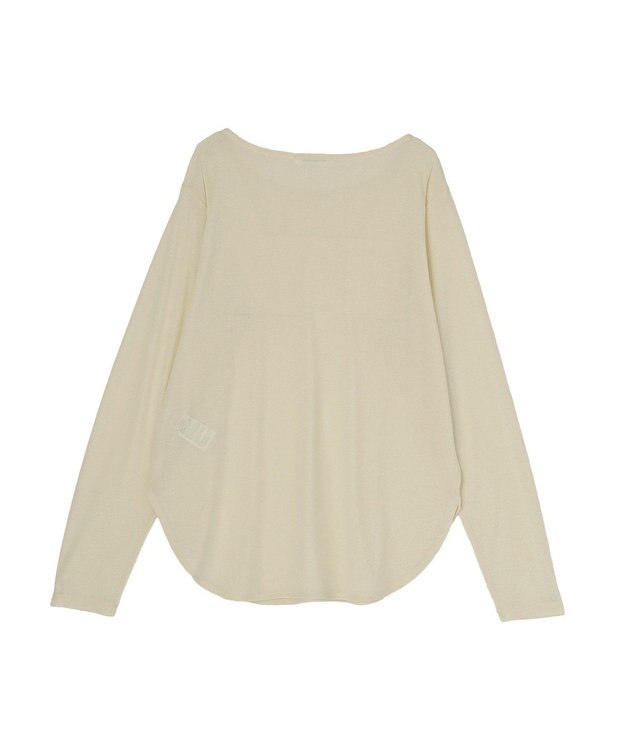 AMERICAN HOLIC ラウンドカットシアープルオーバー Light Yellow