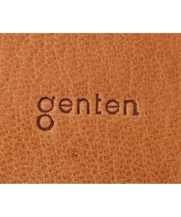 genten ゴートベーシック Ｌファスナー長財布 キャメル