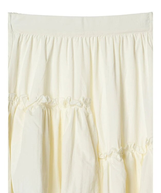 Green Parks ・ＥＬＥＮＣＡＲＥ　ＤＵＥ　アシメティアードスカート Off White