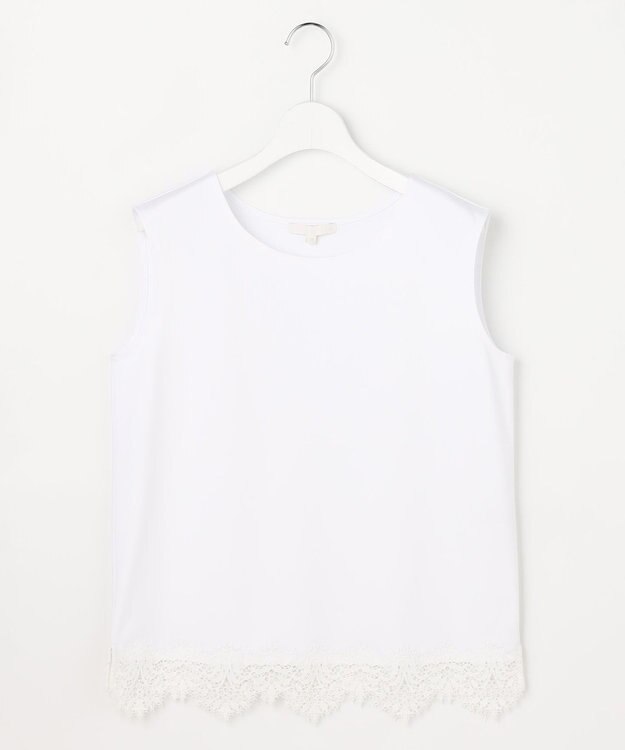 自由区 【累計3000枚突破の名品が進化・着回し力抜群】レース タンクトップ オフ