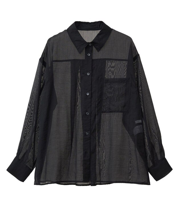 AMERICAN HOLIC シアーシャツ Black