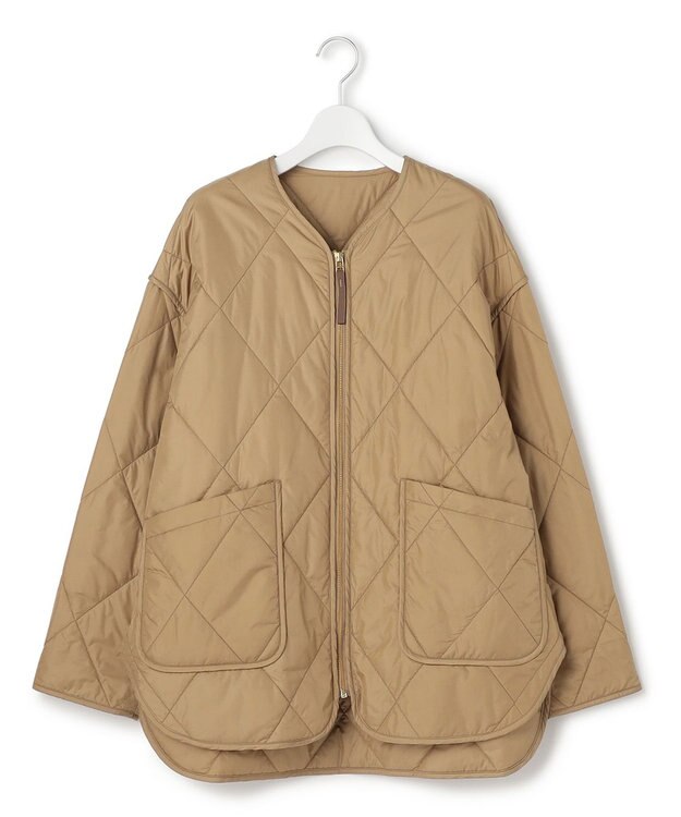 23区 【SLOW/一部店舗限定】中綿 パデットアウター ベージュ系