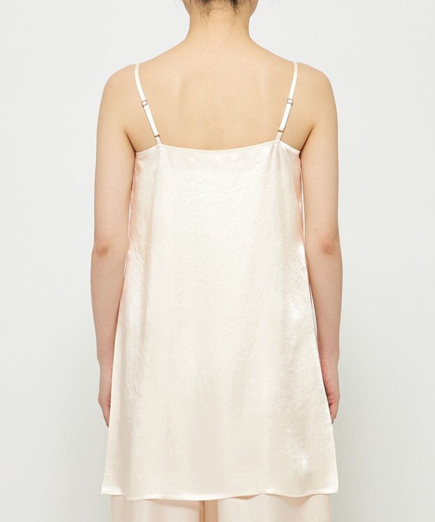 uncrave アセテートヴィンテージサテン キャミソールブラウス エクリュ