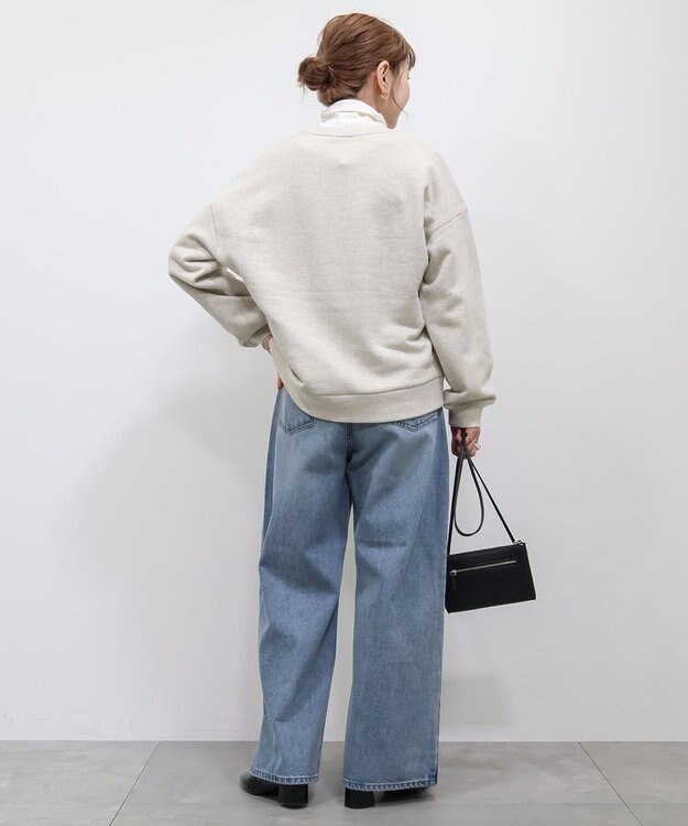 AMERICAN HOLIC ラメ裏起毛スウェット Oatmeal