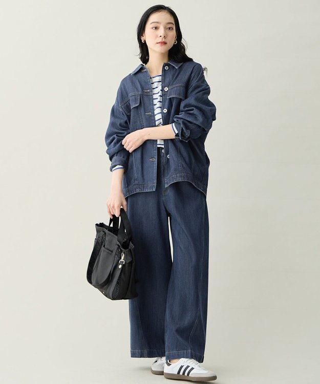 ANY L ルーズバギーデニム インディゴ