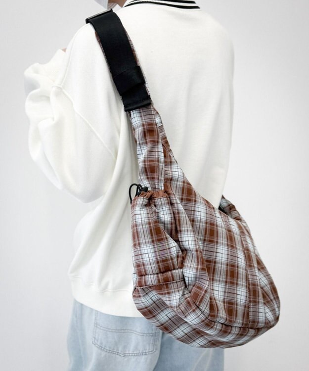 WEGO 中綿BIGショルダー 柄1