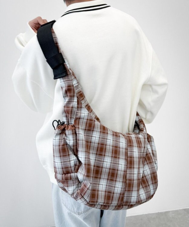 WEGO 中綿BIGショルダー 柄1