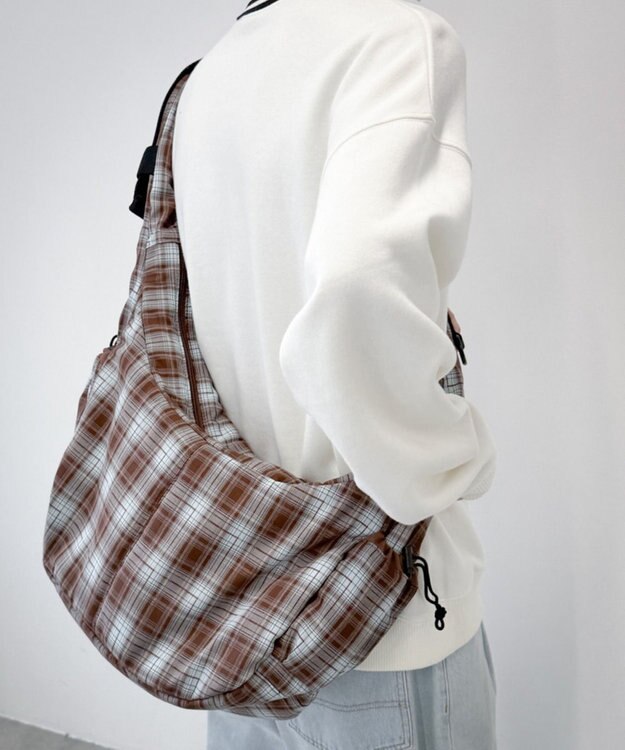 WEGO 中綿BIGショルダー 柄1