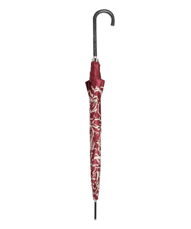 MOONBAT 【雨傘】ミラ・ショーン (mila schon) 薔薇 ナイロンサテン 長傘 ワイン
