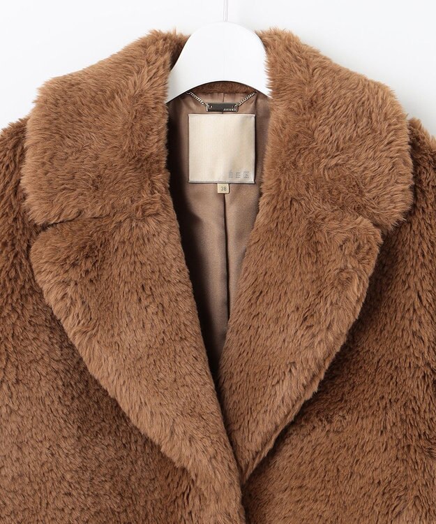 自由区 TEDDY ボアコート キャメル系