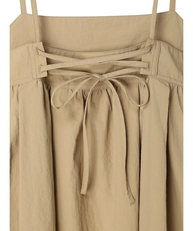AMERICAN HOLIC 丈違い２ＷＡＹバックリボンワンピース Beige
