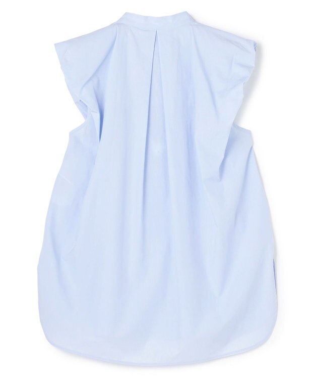 BEIGE， MALLOW / コットンタック バルーンスリーブブラウス Sax