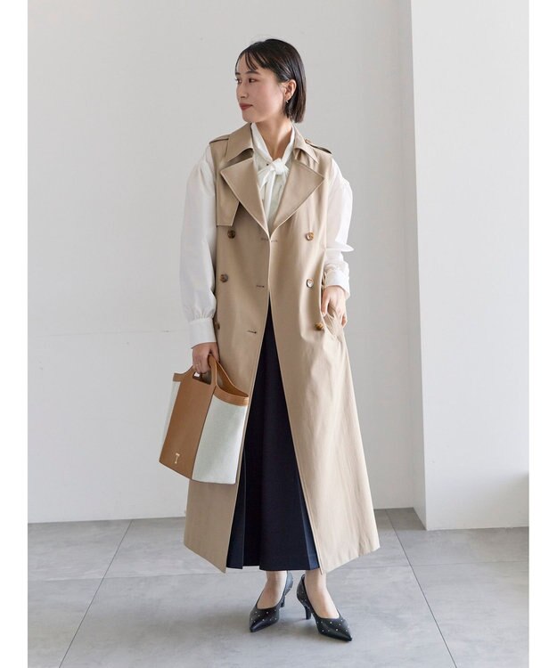 Te chichi ビッグボウタイブラウス オフホワイト