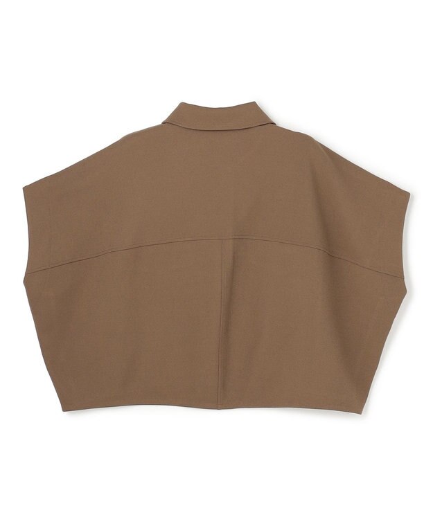 uncrave ジョーゼットダブルジャージー トップス キャメルベージュ